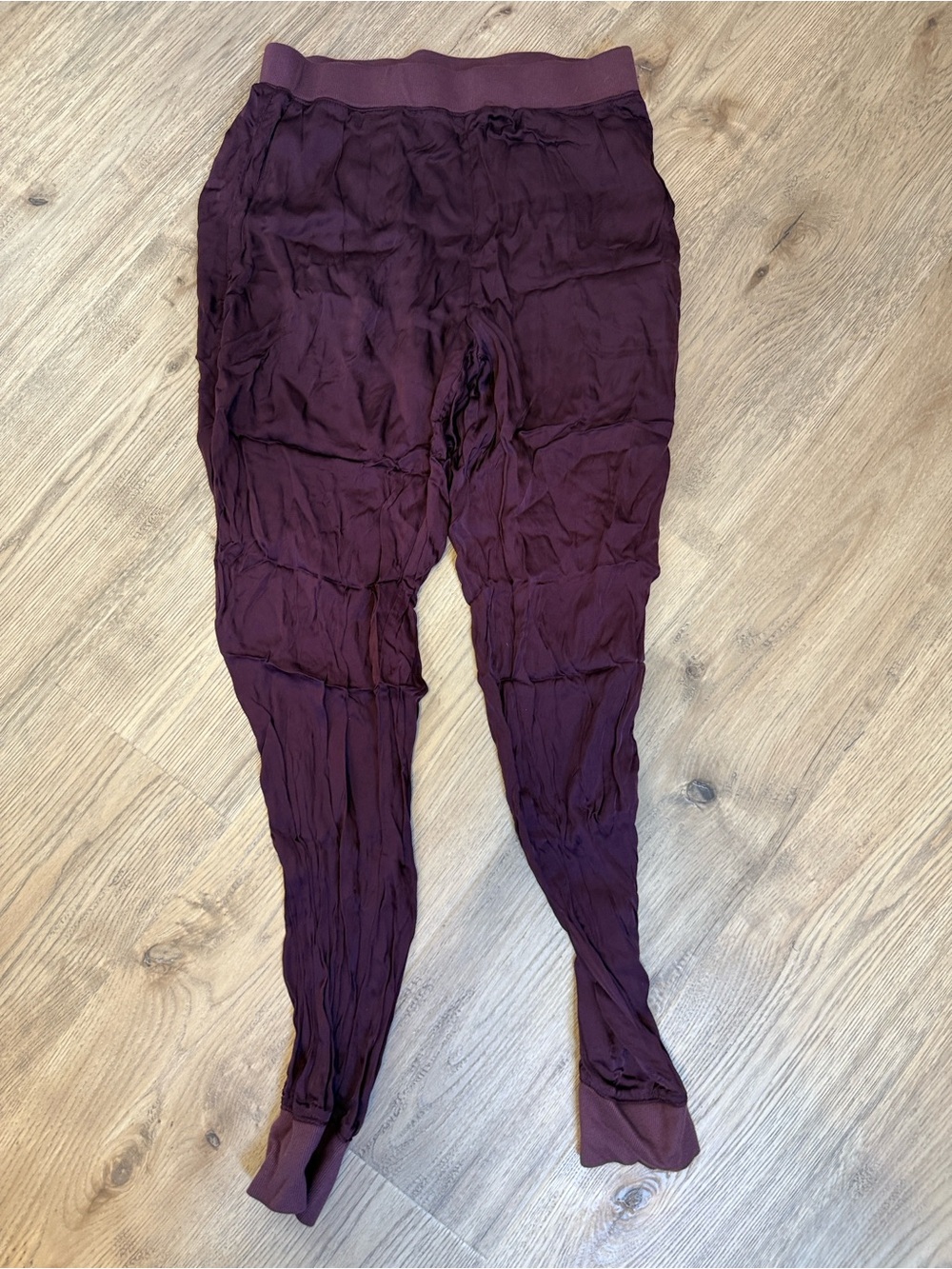 Michael Stars Plum Ribbed Top
